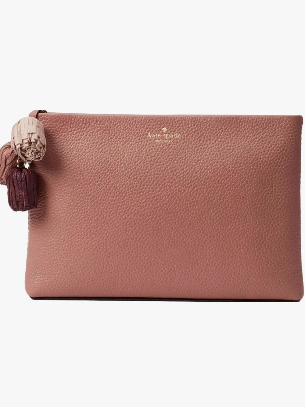 kate spade Pebbled Leather Shalapalmer drive- nutmeg